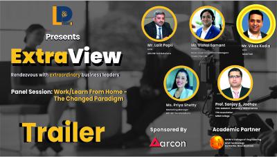 Work/Learn From Home - The Changed Paradigm | Trailer | ExtraView | LnDToday