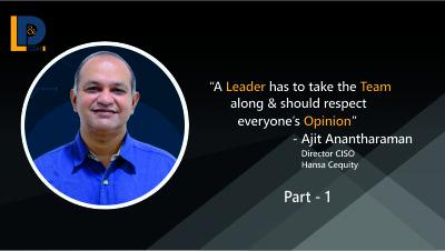 A Leader has to take the Team along & should respect everyone